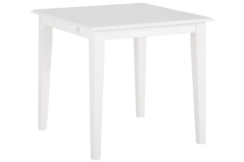 Laios Litet Kvadratiskt Matbord 80 cm i Trä - Vit - Möbler - Bord & matgrupper - Matbord & köksbord