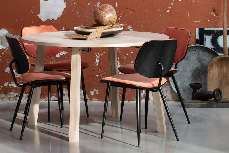 Lange Jan Förlängningsbart Matbord 120 cm Rund - Ek - Möbler - Bord & matgrupper - Matbord & köksbord