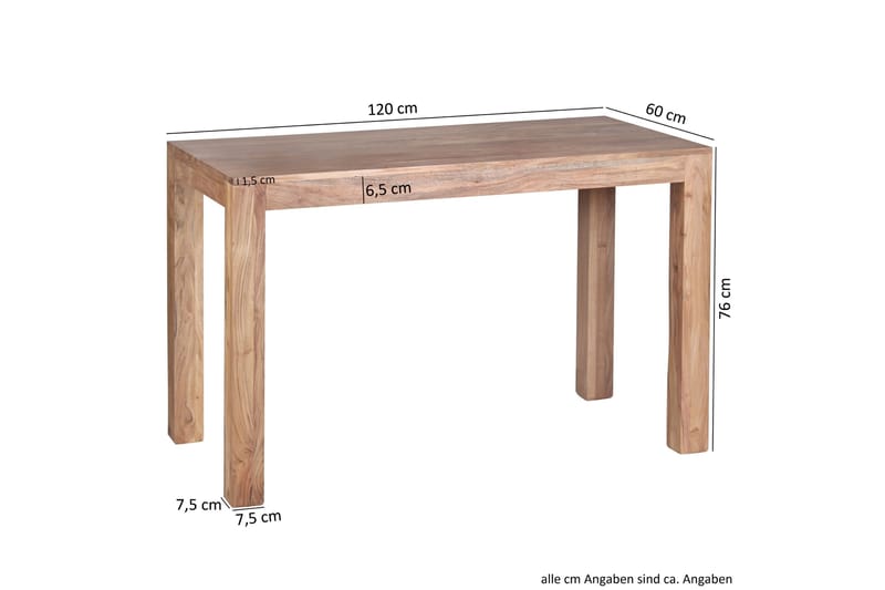 Lemahieu Matbord 120 cm - Trä/natur - Möbler - Bord & matgrupper - Matbord & köksbord