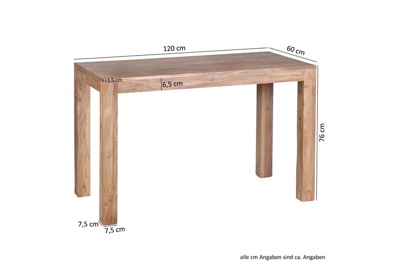 Lemahieu Matbord 120 cm - Trä/natur - Möbler - Bord & matgrupper - Matbord & köksbord