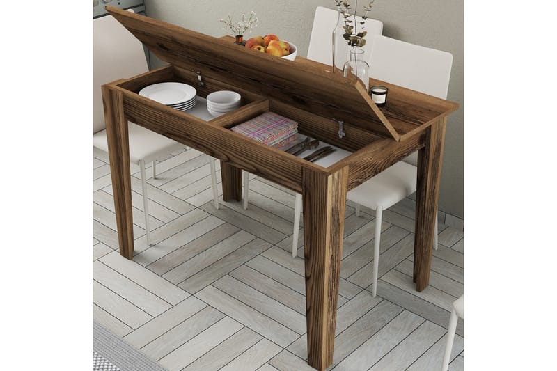 Levents Matbord 110x72 cm Brun - Hanah Home - Möbler - Bord & matgrupper - Matbord & köksbord
