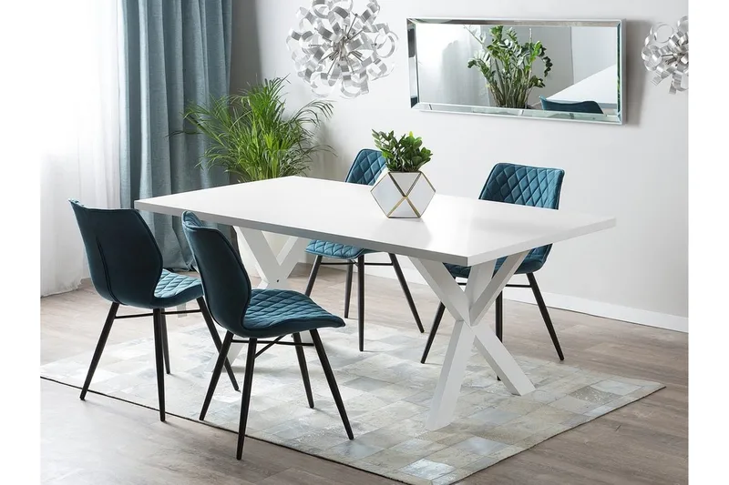 Lisala Matbord 180 cm - Vit - Möbler - Bord & matgrupper - Matbord & köksbord