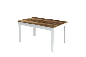 Lissione Matbord 145x88 cm Brun/Vit - Hanah Home - Möbler - Bord & matgrupper - Matbord & köksbord