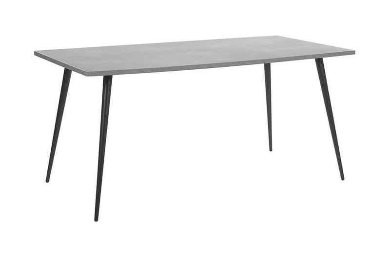 Lolenco Matbord 160 cm - Grå/Svart - Matbord & köksbord