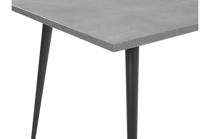 Lolenco Matbord 160 cm - Grå/Svart - Matbord & köksbord