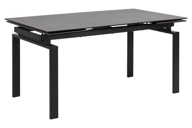 Lucksom Matbord 240 cm - Glas/Svart/Matt Svart - Möbler - Bord & matgrupper - Matbord & köksbord