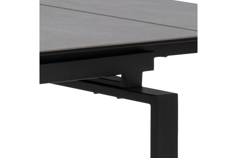 Lucksom Matbord 240 cm - Glas/Svart/Matt Svart - Möbler - Bord & matgrupper - Matbord & köksbord