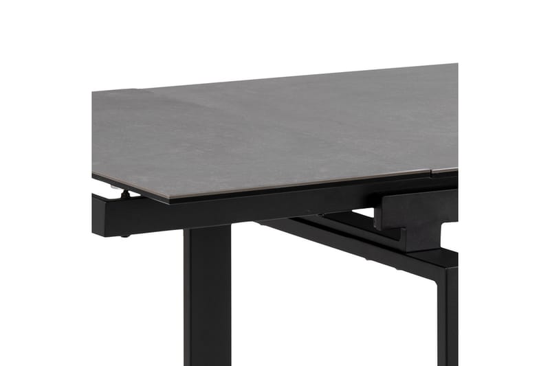 Lucksom Matbord 240 cm - Glas/Svart/Matt Svart - Möbler - Bord & matgrupper - Matbord & köksbord