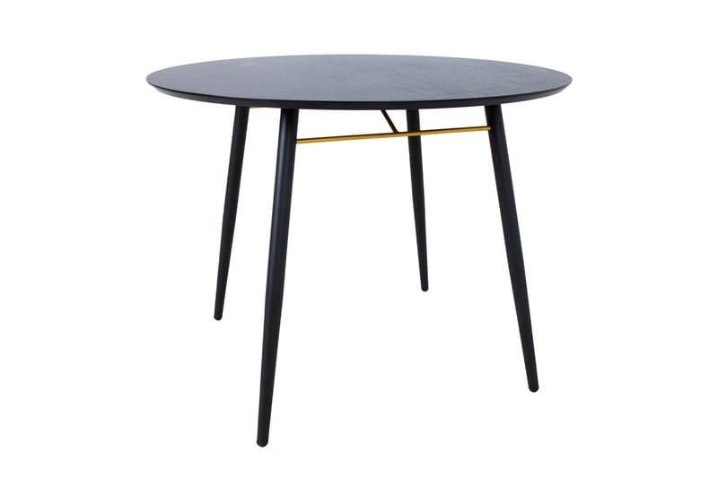 Luxemburg Matbord 100 cm Svart/Kopper - Möbler - Bord & matgrupper - Matbord & köksbord
