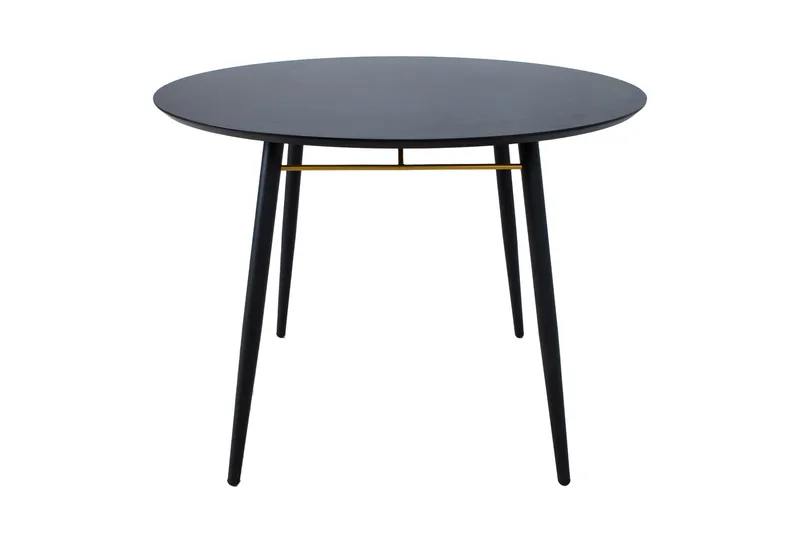 Luxemburg Matbord 100 cm Svart/Kopper, undefined