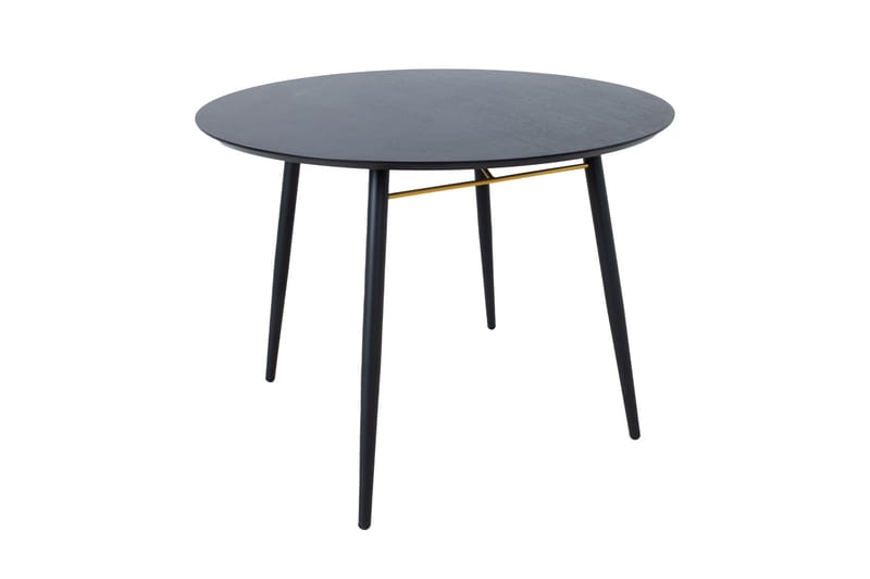 Luxemburg Matbord 100 cm Svart/Kopper - Möbler - Bord & matgrupper - Matbord & köksbord