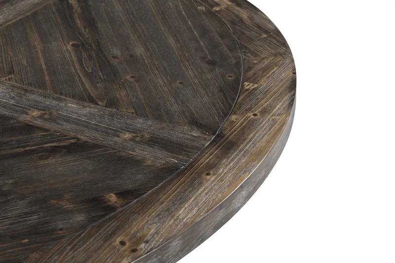 Lyon Matbord 150 cm Runt - Natur/Vit - Möbler - Bord & matgrupper - Matbord & köksbord