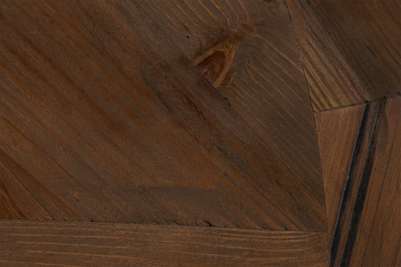 Lyon Vintage Matbord 120 cm Rund - Natur/Vit - Möbler - Bord & matgrupper - Matbord & köksbord