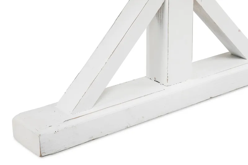 Lyon Vintage Matbord 200 cm Förlängningsbart - Natur / Vit - Möbler - Bord & matgrupper - Matbord & köksbord