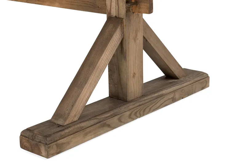 Lyon Vintage Matbord 200x100 cm - Natur / Trä / Brun / Alm - Möbler - Bord & matgrupper - Matbord & köksbord