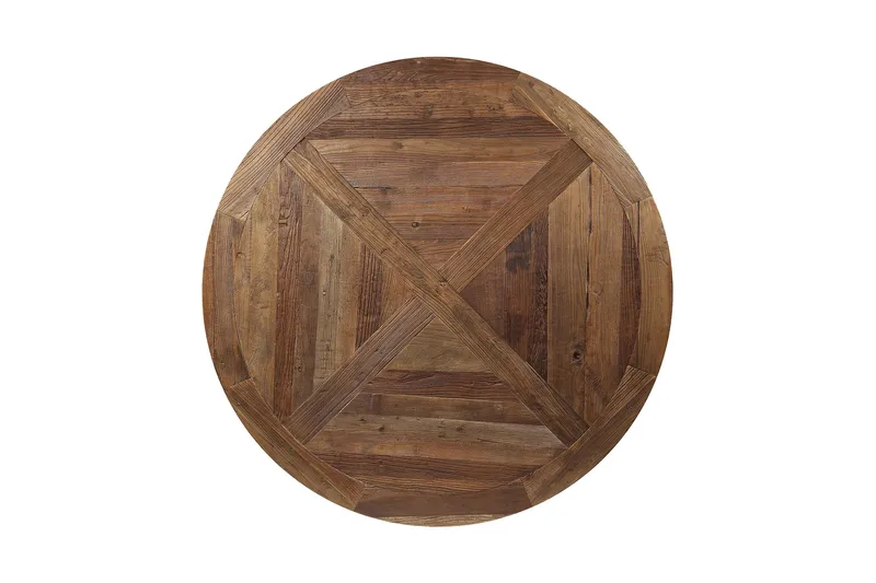 Lyon Vintage Runt Matbord 150 cm för 6 personer - Vintage / Alm / Trä - Möbler - Bord & matgrupper - Matbord & köksbord