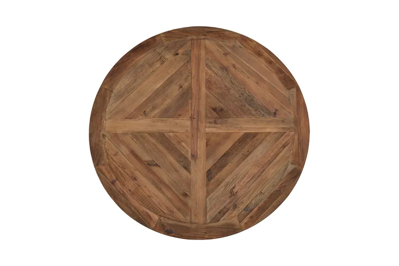 Lyon Vintage Runt Matbord 150 cm för 6 personer - Vintage / Alm / Trä - Möbler - Bord & matgrupper - Matbord & köksbord