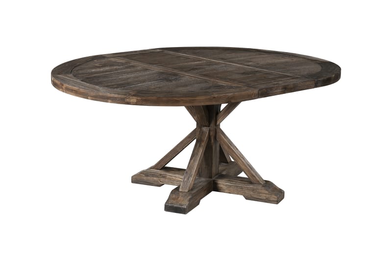 Lyon Premium Förlängningsbart Matbord 160 cm Ovalt - Natur - Matbord & köksbord