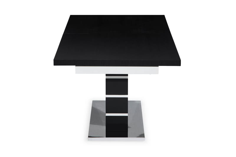 Macahan Förlängningsbart Matbord 180 cm - Svart/Vit - Matbord & köksbord