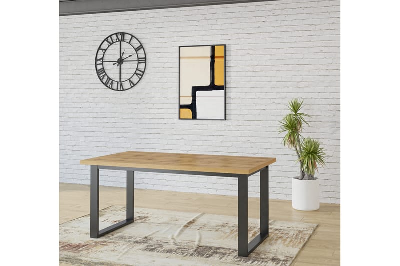 Malissa Förlängningsbart Matbord 170/220 cm - Natur - Matbord & köksbord