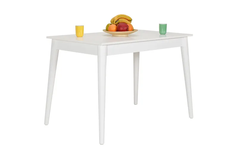 Matbord 110 cm - Vit - Möbler - Bord & matgrupper - Matbord & köksbord