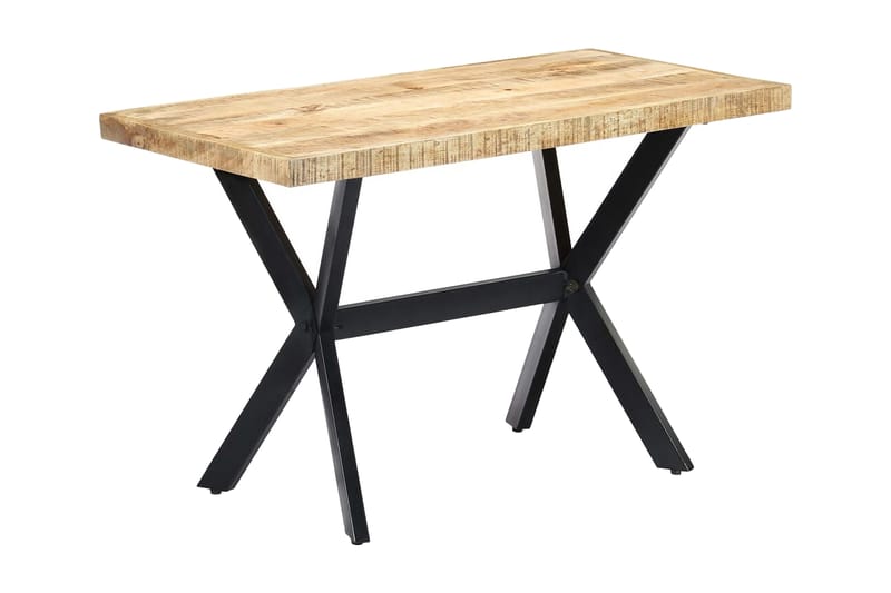 Matbord 120x60x75 cm massivt grovt mangoträ - Brun - Möbler - Bord & matgrupper - Matbord & köksbord