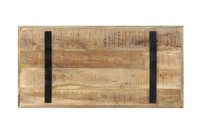 Matbord 120x60x76 cm grovt mangoträ - Brun - Möbler - Bord & matgrupper - Matbord & köksbord