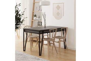 Matbord 132 cm - Antracit - Möbler - Bord & matgrupper - Matbord & köksbord