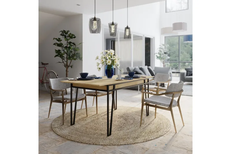 Matbord 132 cm - Natur - Möbler - Bord & matgrupper - Matbord & köksbord