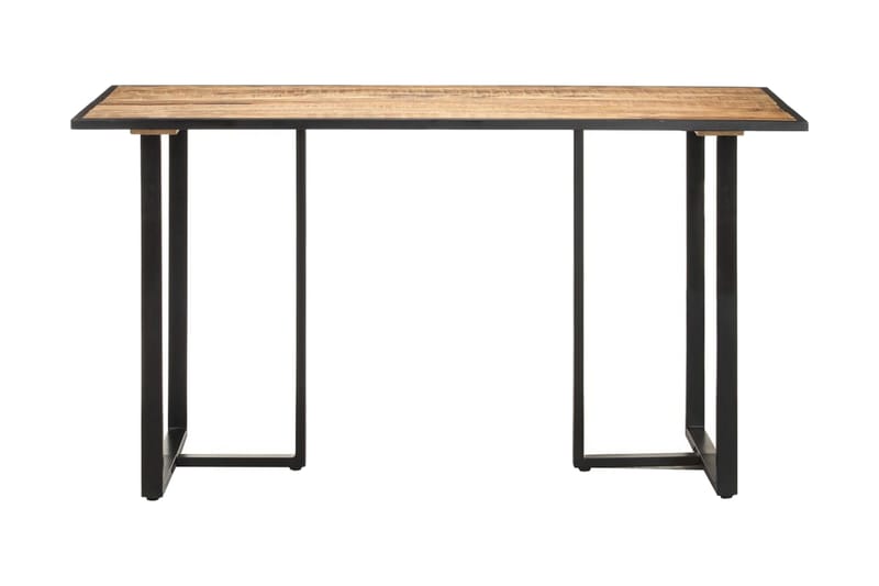 Matbord 140 cm grovt mangoträ - Brun - Möbler - Bord & matgrupper - Matbord & köksbord