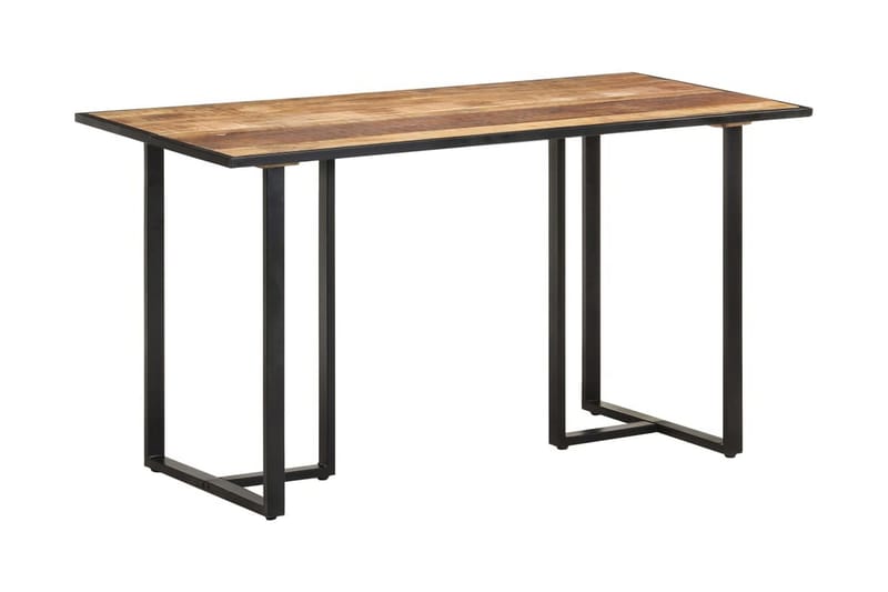 Matbord 140 cm grovt mangoträ - Brun - Möbler - Bord & matgrupper - Matbord & köksbord