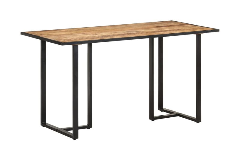 Matbord 140 cm grovt mangoträ - Brun - Möbler - Bord & matgrupper - Matbord & köksbord
