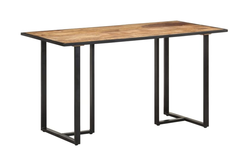 Matbord 140 cm grovt mangoträ - Brun - Möbler - Bord & matgrupper - Matbord & köksbord