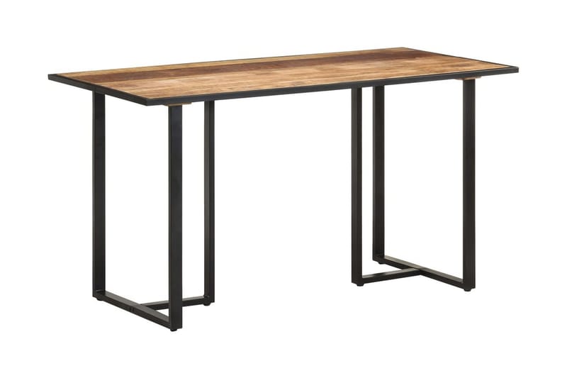 Matbord 140 cm grovt mangoträ - Brun - Möbler - Bord & matgrupper - Matbord & köksbord