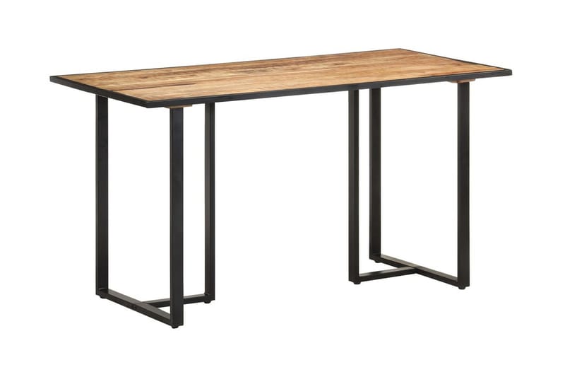 Matbord 140 cm grovt mangoträ - Brun - Möbler - Bord & matgrupper - Matbord & köksbord