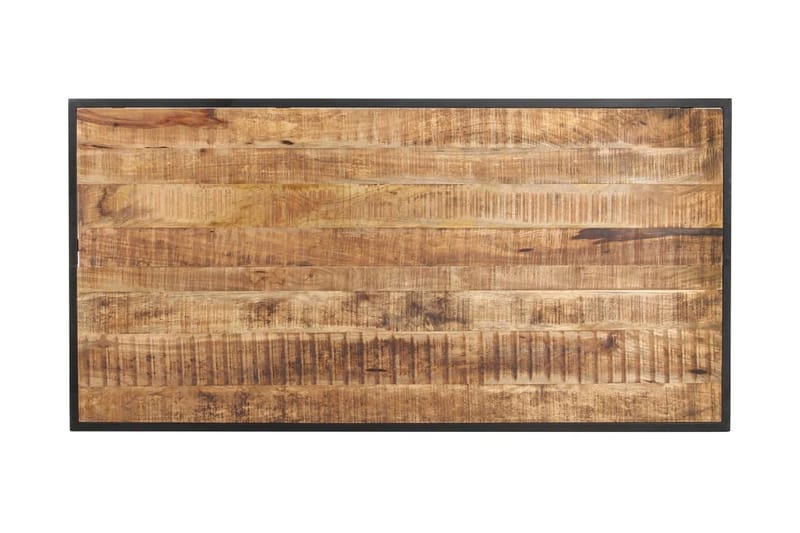 Matbord 140 cm grovt mangoträ - Brun - Möbler - Bord & matgrupper - Matbord & köksbord