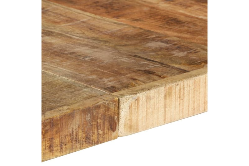 Matbord 140x140x75 cm grovt mangoträ - Brun - Möbler - Bord & matgrupper - Matbord & köksbord