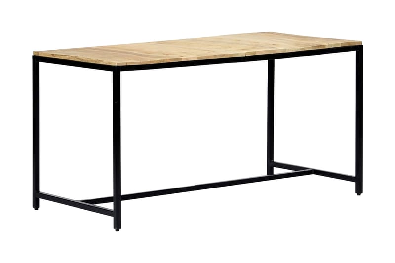 Matbord 140x70x75 cm massivt grovt mangoträ - Brun - Möbler - Bord & matgrupper - Matbord & köksbord
