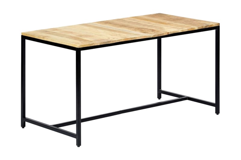Matbord 140x70x75 cm massivt grovt mangoträ - Brun - Möbler - Bord & matgrupper - Matbord & köksbord