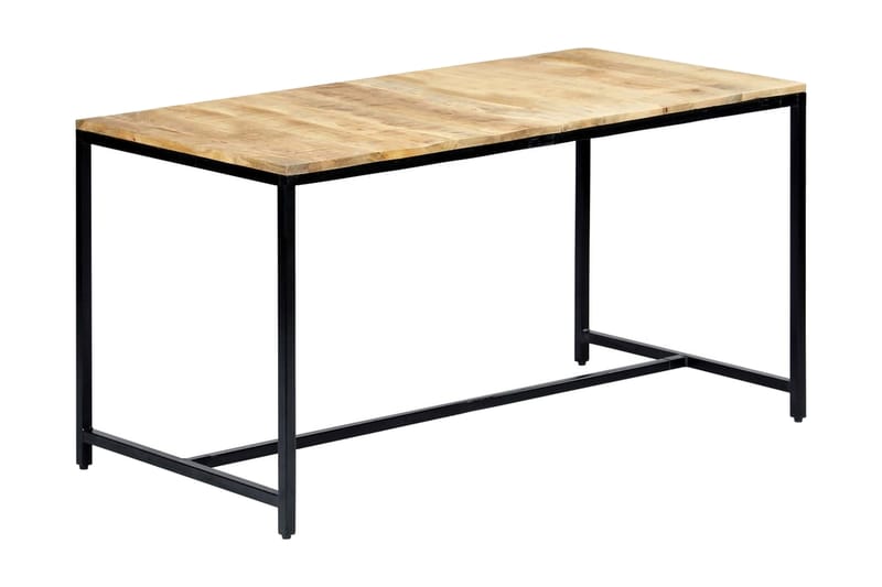 Matbord 140x70x75 cm massivt grovt mangoträ - Brun - Möbler - Bord & matgrupper - Matbord & köksbord