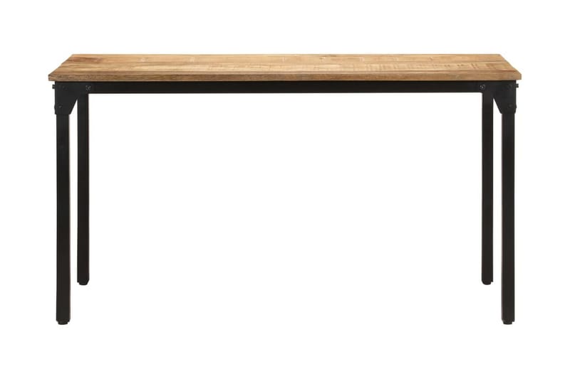 Matbord 140x70x76 cm grovt mangoträ - Brun - Möbler - Bord & matgrupper - Matbord & köksbord