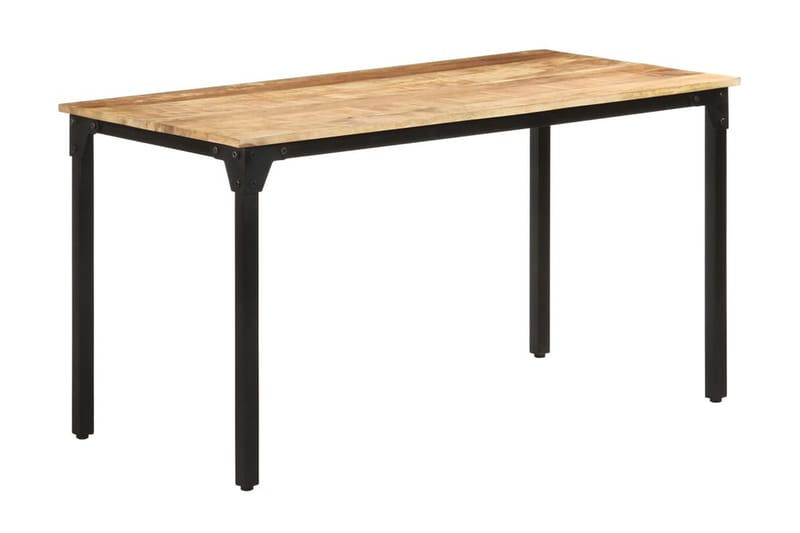 Matbord 140x70x76 cm grovt mangoträ - Brun - Möbler - Bord & matgrupper - Matbord & köksbord