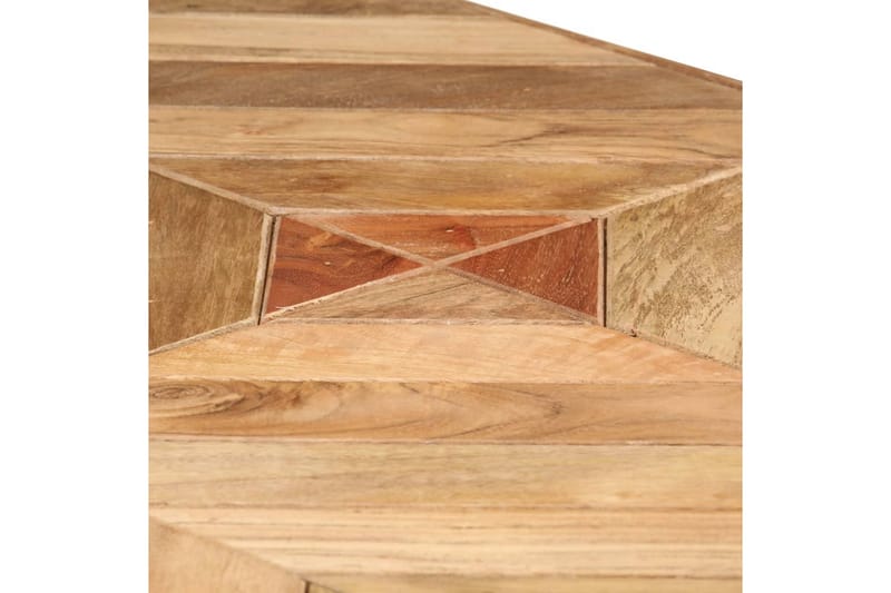 Matbord 140x70x76 cm massivt akaciaträ och mangoträ - Brun - Matbord & köksbord