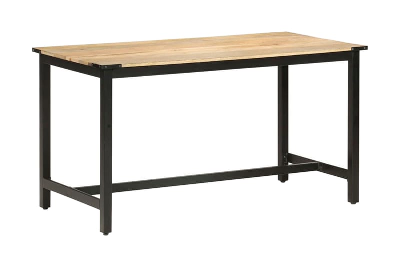 Matbord 140x70x76 cm massivt grovt mangoträ - Brun - Möbler - Bord & matgrupper - Matbord & köksbord