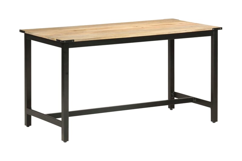 Matbord 140x70x76 cm massivt grovt mangoträ - Brun - Möbler - Bord & matgrupper - Matbord & köksbord