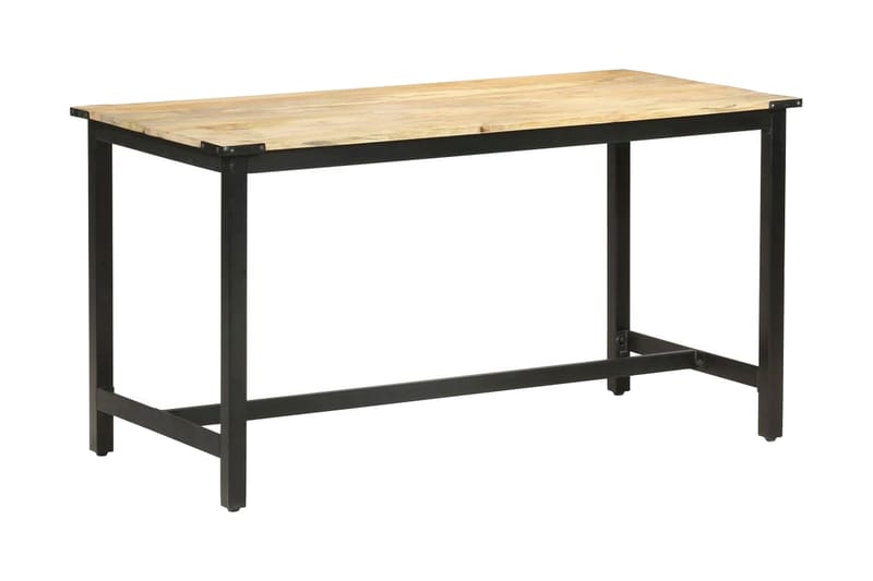 Matbord 140x70x76 cm massivt grovt mangoträ - Brun - Möbler - Bord & matgrupper - Matbord & köksbord