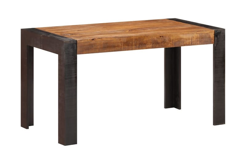 Matbord 140x70x76 cm massivt grovt mangoträ - Brun - Möbler - Bord & matgrupper - Matbord & köksbord