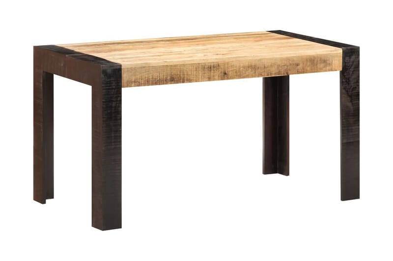 Matbord 140x70x76 cm massivt grovt mangoträ - Brun - Möbler - Bord & matgrupper - Matbord & köksbord