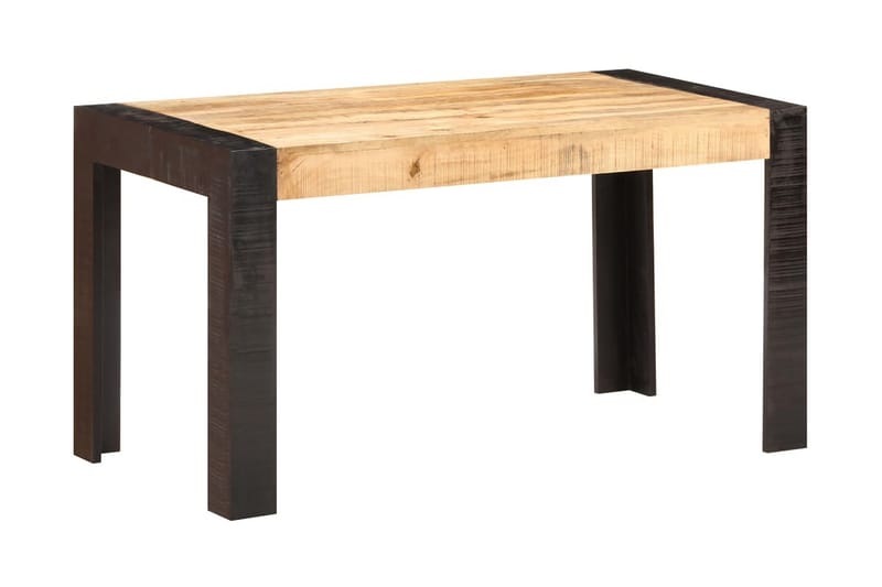 Matbord 140x70x76 cm massivt grovt mangoträ - Brun - Möbler - Bord & matgrupper - Matbord & köksbord