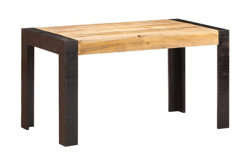 Matbord 140x70x76 cm massivt grovt mangoträ - Brun - Möbler - Bord & matgrupper - Matbord & köksbord